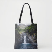 Wasserfall im Wald Tasche (Vorderseite)