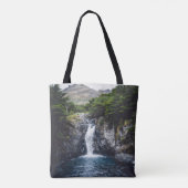 Wasserfall im Wald Tasche (Rückseite)