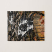 Wasserfall im Waldpuzzle Puzzle (Horizontal)