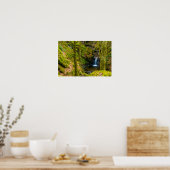 Wasserfall in Argyll, Schottland Poster (Küche)