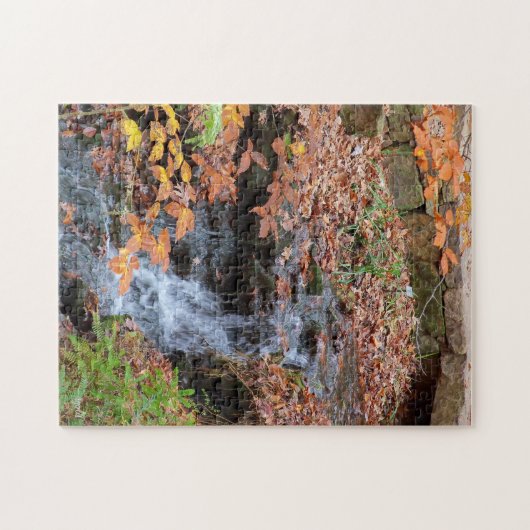 Wasserfall in Arkansas USA Jigsaw Puzzle (Horizontal)
