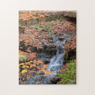 Wasserfall in Arkansas USA Jigsaw Puzzle