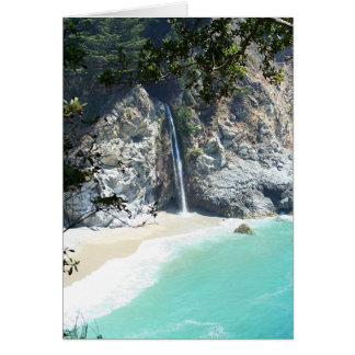 Wasserfall in Big Sur