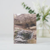 Wasserfall in Burlington, Iowa Postkarte (Stehend Vorderseite)