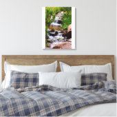 Wasserfall in Colorado Leinwanddruck (Insitu (Schlafzimmer))