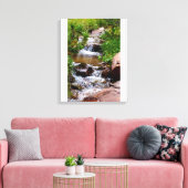 Wasserfall in Colorado Leinwanddruck (Insitu (Wohnzimmer))