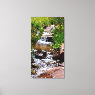 Wasserfall in Colorado Leinwanddruck