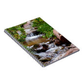 Wasserfall in Colorado Notizblock (Rechte Seite)