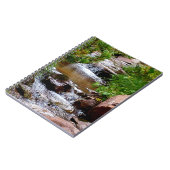 Wasserfall in Colorado Notizblock (Linke Seite)