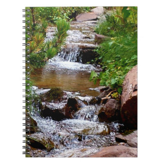 Wasserfall in Colorado Notizblock