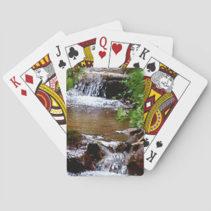 Wasserfall in Colorado Spielkarten