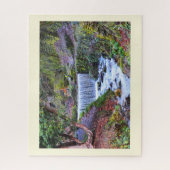 Wasserfall in Cornwall Puzzle (Vertikal)
