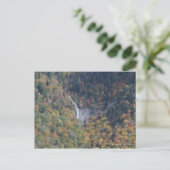 Wasserfall in den Blue Ridge Mountains, NC Postkarte (Stehend Vorderseite)