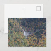 Wasserfall in den Blue Ridge Mountains, NC Postkarte (Vorne/Hinten)