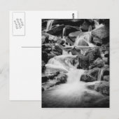 Wasserfall in den Großen Smoky-Bergen Postkarte (Vorne/Hinten)