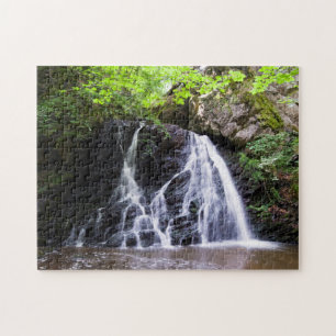 Wasserfall in Fairy Glen, Puzzle Rosemarkie Jigsaw
