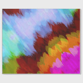 Wasserfall in Farbe, Natur 2 Geschenkpapier (Flach)