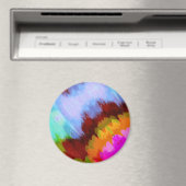 Wasserfall in Farbe, Natur 2 Magnet (In Situ (Geschirrspüler))