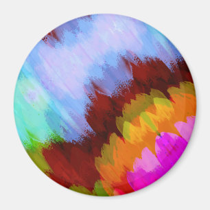 Wasserfall in Farbe, Natur 2 Magnet