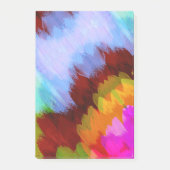 Wasserfall in Farbe, Natur 2 Post-it Klebezettel (Vorderseite)