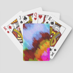 Wasserfall in Farbe, Natur 2 Spielkarten