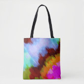 Wasserfall in Farbe, Natur 2 Tasche (Vorderseite)