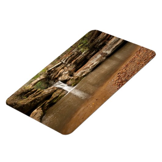 Wasserfall in Hocking Hills Ohio Magnet (Linke Seite)