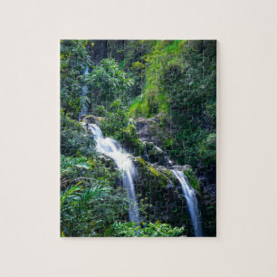 Wasserfall in Maui Hawaii Puzzle