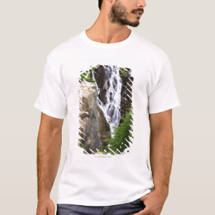 Wasserfall in Nationalpark des Mount Rainier T-Shirt