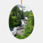 WASSERFALL in NC Keramikornament (Vorne)