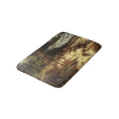 Wasserfall in Schweden (von Marcus Larson) Badematte (Schrägansicht)