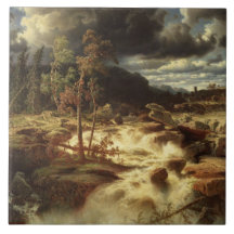 Wasserfall in Schweden (von Marcus Larson)