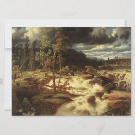 Wasserfall in Schweden (von Marcus Larson) Karte