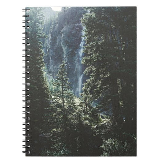 WASSERFALL IN TELLURIDE NOTIZBLOCK (Vorderseite)
