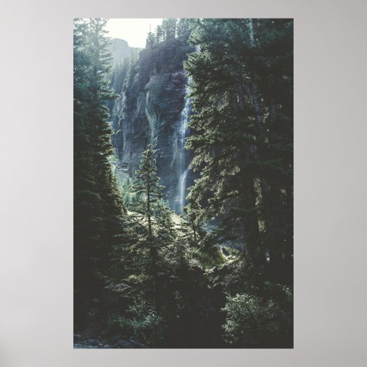 WASSERFALL IN TELLURIDE POSTER (Vorne)