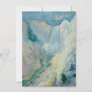 Wasserfall in Yellowstone von Twachtman, Vintage A