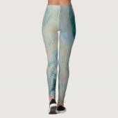 Wasserfall in Yellowstone von Twachtman, Vintage K Leggings (Rückseite)
