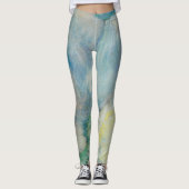 Wasserfall in Yellowstone von Twachtman, Vintage K Leggings (Vorderseite)