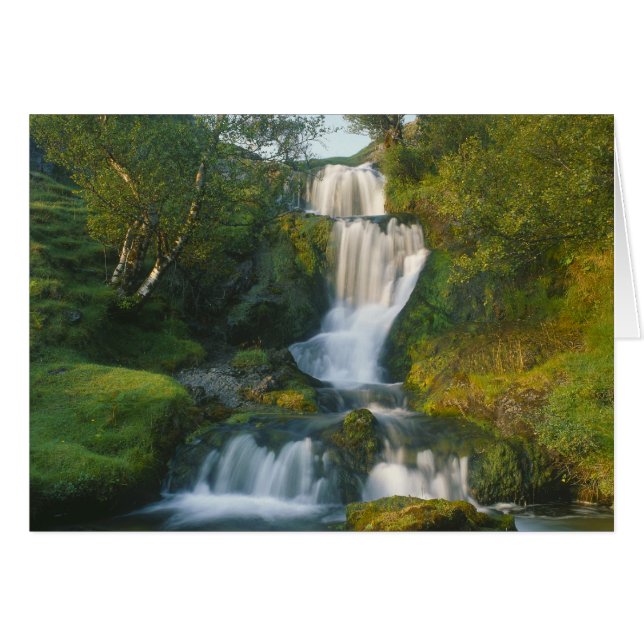 Wasserfall, Insel Skye, Schottland (Vorderseite (Horizontal))