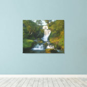 Wasserfall, Insel Skye, Schottland Leinwanddruck (Insitu (Holzboden))