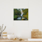 Wasserfall, Insel Skye, Schottland Poster (Küche)