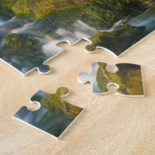 Wasserfall, Insel Skye, Schottland Puzzle (Seite)