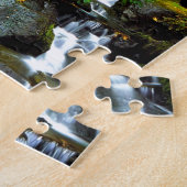 Wasserfall-japanischer Garten Portland Puzzle (Seite)