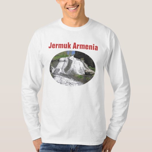 Wasserfall Jermuk Armenien T-Shirt (Vorderseite)