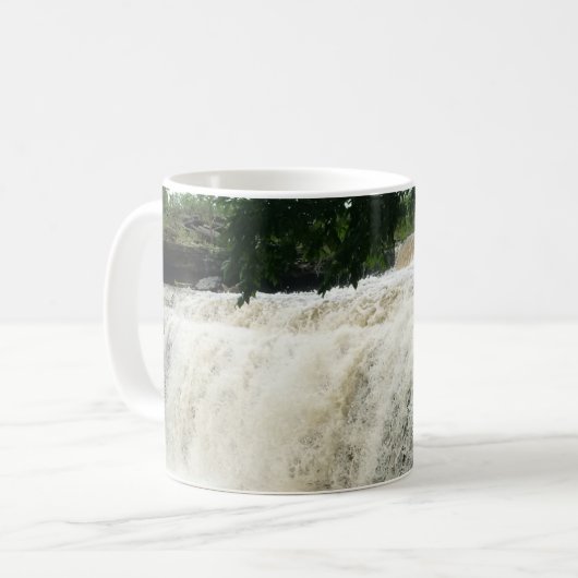 Wasserfall Kaffeetasse (Vorderseite Links)