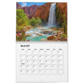 Wasserfall-Kalender Kalender (Mär 2027)