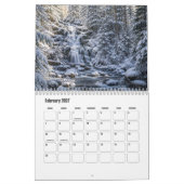 Wasserfall-Kalender Kalender (Feb 2027)