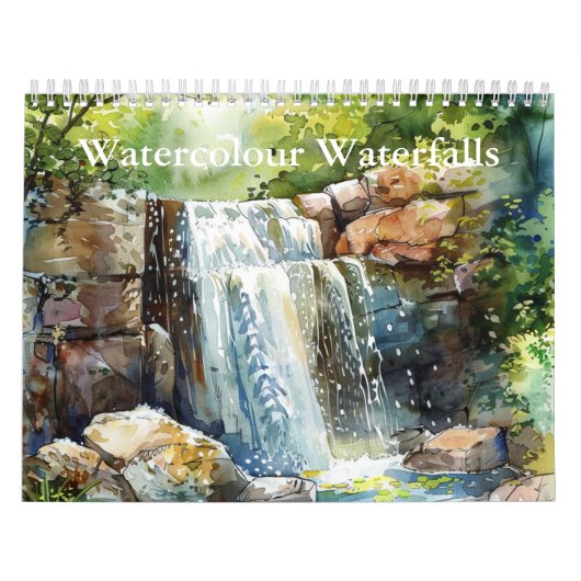 Wasserfall-Kalender Kalender (Titelbild)