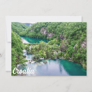 Wasserfall-Kaskade im Park der Plitvice Seen, Kroa