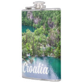 Wasserfall-Kaskade im Park der Plitvice Seen, Kroa Flachmann (Links)